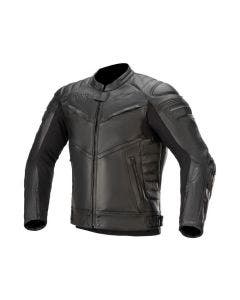 Alpinestars AS-DSL Shiro Leather Motorcycle Jacket Tech-Air Ready Black 52-58