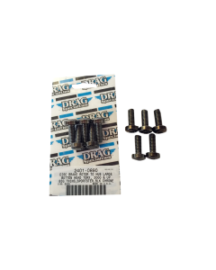 DS Black Front Brake Rotor Mounting Bolt Kit 4 Harley 86-21