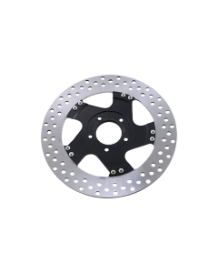PM 2-Piece Black Ops Front Left Brake Rotor 11.8" 4 Harley 08-19 Touring Models
