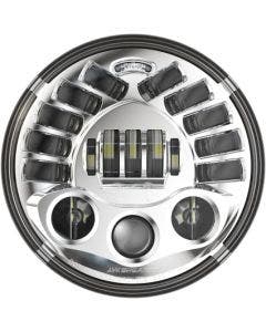 Custom Dynamics ProBeam Chrome Adaptive 2 7" Headlamp Harley FLH 14-20