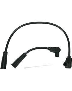 20031 Taylor Black 8MM Custom Spark Plug Wire Set Harley Fxst 00-13 Fxd 99-13