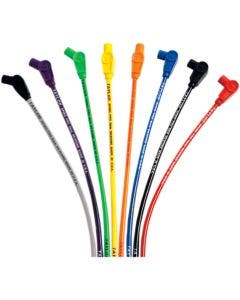20034 Taylor Black 8MM Custom Spark Plug Wire Set Harley Touring W/Efi 99-08 Xl 04-06