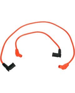 20836 Taylor Orange 8MM Custom Spark Plug Wire Set Harley Fl Flt Touring W/ Efi 09-13