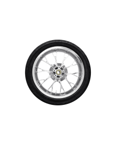 Coastal Moto 3D Chrome Marlin Rear Wheel W/ Dunlop Tire for 08-23 FLH/T