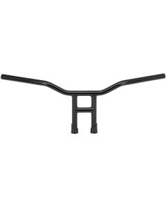 Biltwell 6201-2016 10" Tyson T-Bar Slotted Black 1" Handlebar Harley