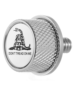 Figurati Don’t Tread On Me Seat Mounting Knob 4 Harley 65-22 Touring