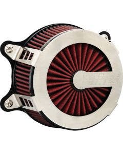 Vance & Hines Brushed V02 Cage Fighter Air Intake Kit Harley 23-24 FLT/FLH
