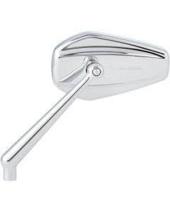 Arlen Ness 13-157 Mini Stocker Left Chrome Mirror Screw-In Universal & Harley