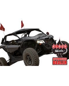 Klock Werks UTV Dark Smoke Flare Windshield 17-19 Can-Am X3 KW05-01-0471-DS 2317-0405 23170405