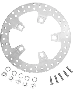 Coastal Moto Stainless 320 mm Front Brake Rotor 4 Harley 24 FLHX/FLTR