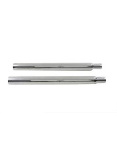 Chrome 3" Slip-On Ons Mufflers Exhaust Harley Touring Dresser Bagger 95-16
