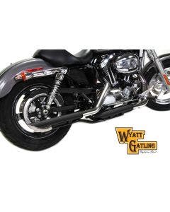 V-Twin 30-0446 Wyatt Gatling Exhaust Muffler Pipe Set Harley Sportster XL 14-20