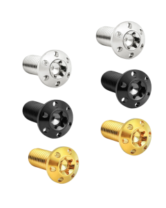 Arlen Ness Titanium Front Holeshot Brake Rotor Bolt Kit 4 Harley Models