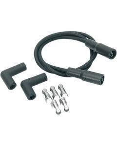 Daytona Twin Tec Black Universal 7mm Spark Plug Wires for Harley Twin Cam