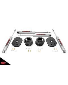 2014-2019 Ram 2500 4WD 2.5" Rough Country Suspension Lift Kit w/ N3 Shocks 30230