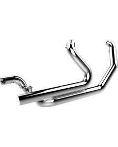 Khrome Werks Chrome 2-into-2 Aggressor Headers Head Pipes Exhaust 09-16 FLH/T
