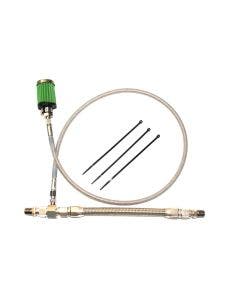 Feuling 3080 Stainless Oil Tank Breather Kit Harley FL Touring Twin Cam 02-06