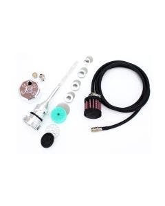 Feuling 3086 Chrome Aluminum Vented Oil Dipstick Harley M8 Softail 18-Up