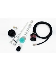 Feuling 3086 Black Aluminum Vented Oil Dipstick Harley M8 Softail 18-Up