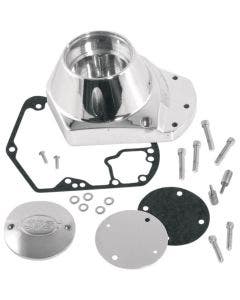 S&S Polished Billet Cam Cover Harley Shovelhead EVO Evolution Big Twin 73-92