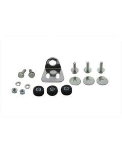 Chrome Round Oil Tank Mount Kit OE Repl 62769-00 Harley Softail FXST FLST 00-17