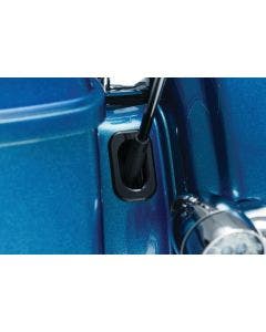 Kuryakyn Gloss Black Antenna Hole Accent for Harley 06-18 FLHX 10-18 FLTR