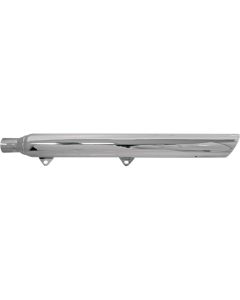 Bassani Chrome Hutch Special 3" Slash Cut Slip Ons Harley Softail 99-16 Header