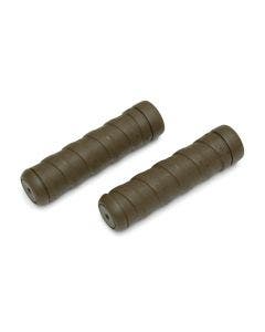 Kuryakyn 6593 Classic Wrap Grips 7/8" Brown Old School Universal