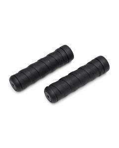 Kuryakyn 6590 Classic Wrap Grips 1" Black Old School Universal