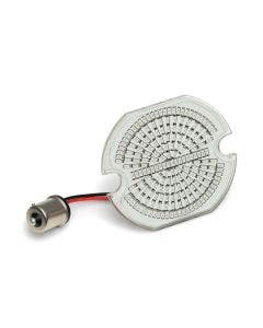 Kuryakyn 2940 LuminEZ LED Rear Turn Signal Insert 1156 Red Flat Style Harley