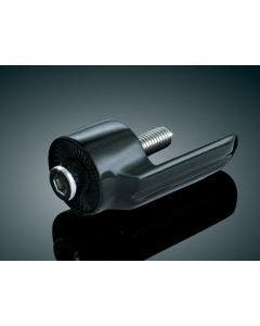 Kuryakyn Glossy Black Side Mount License Plate Clamp