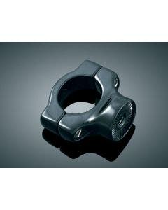 Kuryakyn Gloss Black Side Mount License Plate Clamp