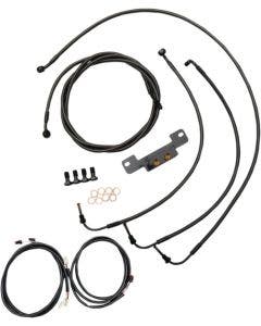 LA Choppers Plug Play Cable Wire Kit 15-17 Apes No ABS Midnight Harley Touring 17-Up
