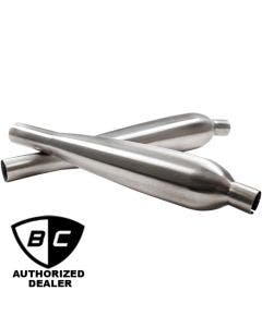 British Customs BC902-123-BR Brushed Sleeper Pro Slip-On 17-19 Bonneville Bobber