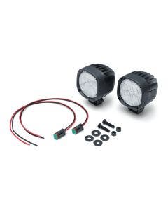 Kuryakyn 3011 Lodestar 1850L High-Output Driving Lights Flood Beam Universal 12v
