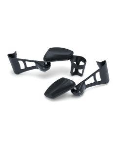 Kuryakyn 8700 Black Passenger Armrests w/ Cup Holder Harley Trike Touring 14-18