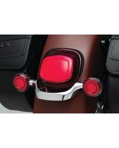 Kuryakyn Tracer LED Tailights Red without Plate Light Harley Big Twin 99-Up