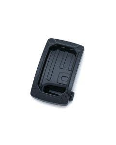 Kuryakyn Black Nova Vertical Side Mount License Plate Holder Harley / Metric