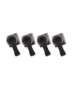 HOGWORKZ® Quick Turn Saddlebag Fasteners Levers Black for Harley Touring Models