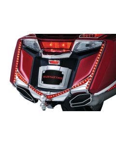 Kuryakyn 3245 Chrome License Plate Hood Trim Honda Goldwing GL1800 & F6B