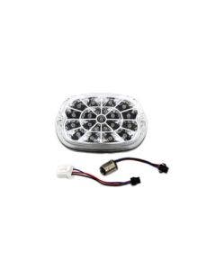 V-Twin 33-1523 LED Tail Lamp Top Tag Webbed Brake Light 12V Harley FXS FLS XL 99-03