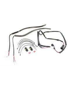 V-Twin 33-1678 White LED Front Fairing Edge Trim Light Kit 14-Up Harley Touring