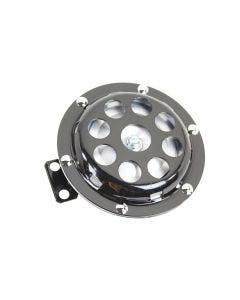 V-Twin 33-1719 Black 6" Horn 9-Hole Harley Ironhead Sportster XLCH 57-79