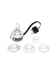 V-Twin 33-1736 White LED H4 Replacement Bulb for Harley Touring FLT 