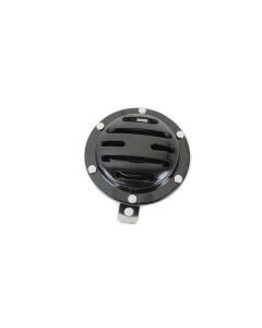 Black Slotted Style 12 Volt Horn 33-1775 Harley & Metric Custom 