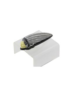 Indian Face Front Fender Lamp White Retro Vintage Scout Chief 33-2194