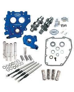 S&S 510C Chain Drive Cam Camchest Kit w/ Pushrods Oil Pump Plate Harley 99-06