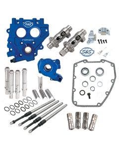 S&S 551EZ Chain Easy Start Cam Camchest Kit w/ Pushrods Oil Pump Plate Harley 99-06