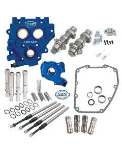 S&S 585C Chain Drive Cam Camchest Kit w/ Pushrods Oil Pump Plate Harley 07-17