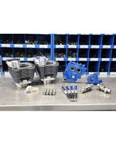 S&S Cycle Power Package 100" Black Big Bore Kit w/ 585 Chain Cams 99-06